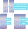 6.4 ft x 6.5 ft Metallic Tinsel Foil Fringe Curtains,Pack of 2 Party Streamer Backdrop for Mermaid Birthday Party Decorations(Neon Blue)